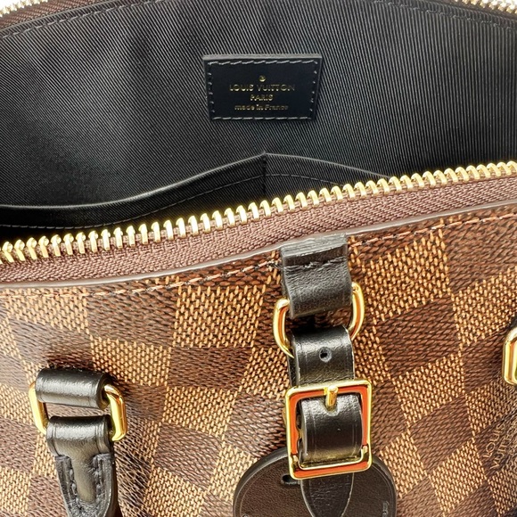 Louis Vuitton Slouchy MM Satchel Bag Shoulder Bag Damier Ebene Noir - Picture 11 of 11